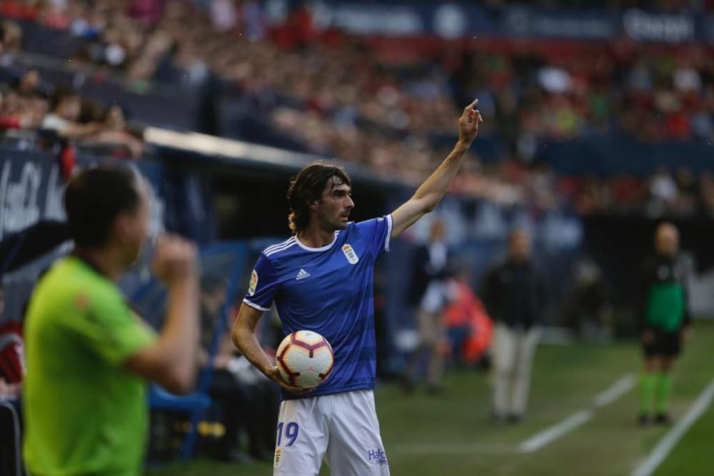 El partido entre el Osasuna y el Real Oviedo, en imágenes