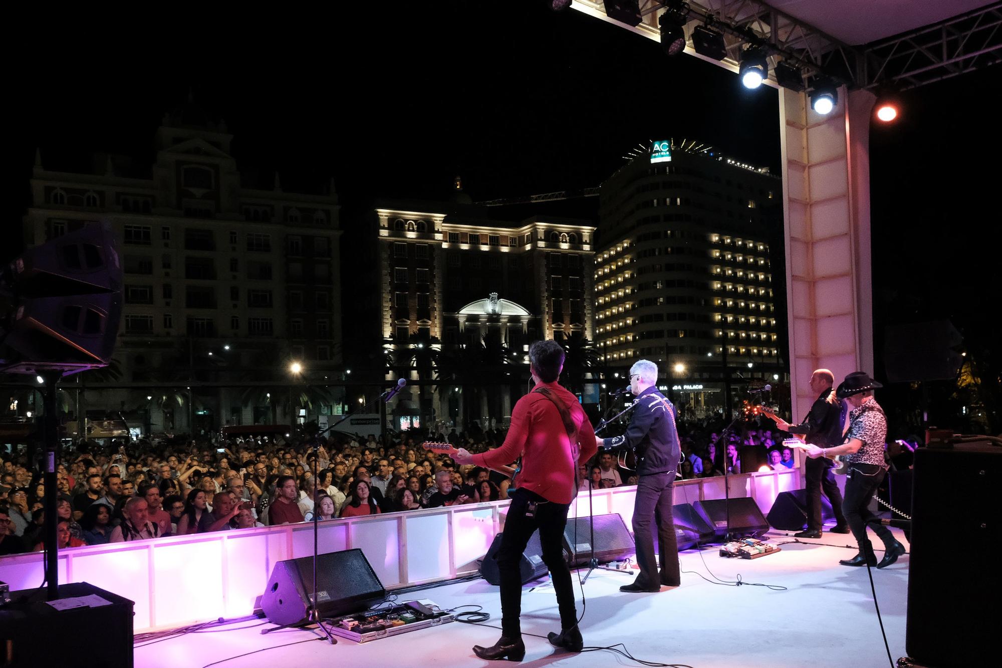 Una imagen de la Noche en Blanco de Málaga.