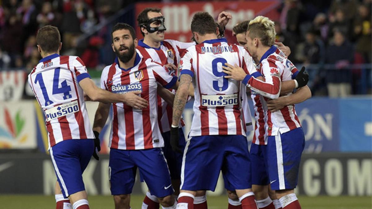 El Atlético de Madrid sigue en la lucha