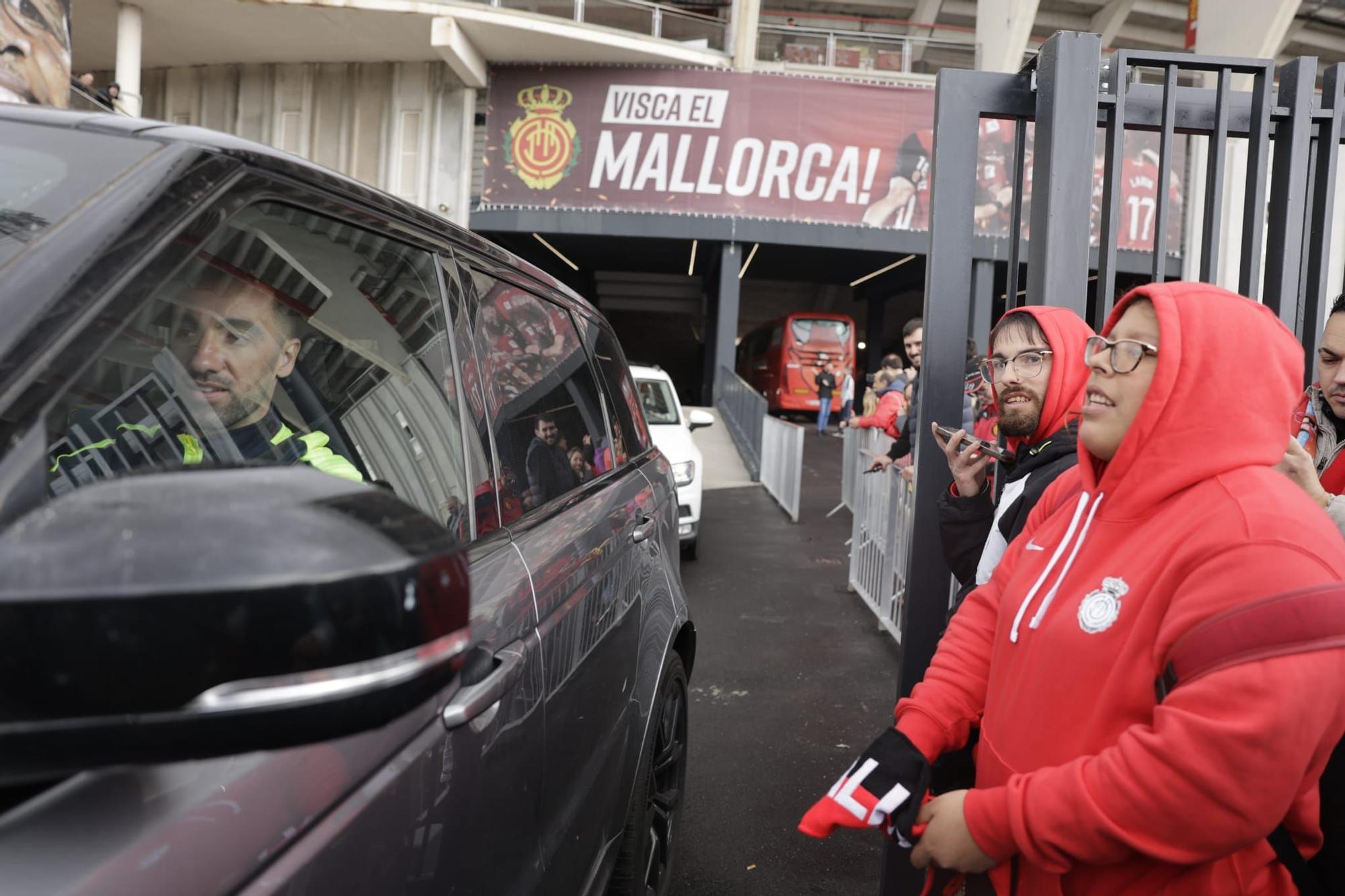 Recibimiento al Real Mallorca en Son Moix