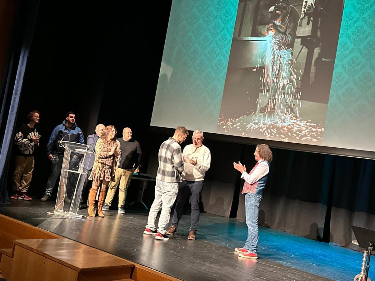 Entrega de premios do XI Certame de Fotografía Comercial da Asociación de Empresarios do Parque Empresarial Novo Milladoiro.