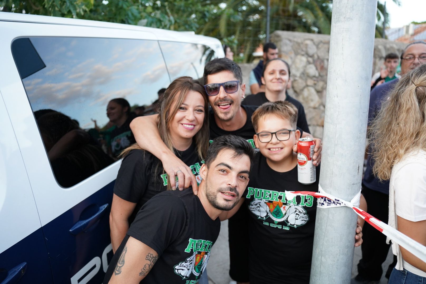 Ambiente en la previa del Cacereño-Tenerife