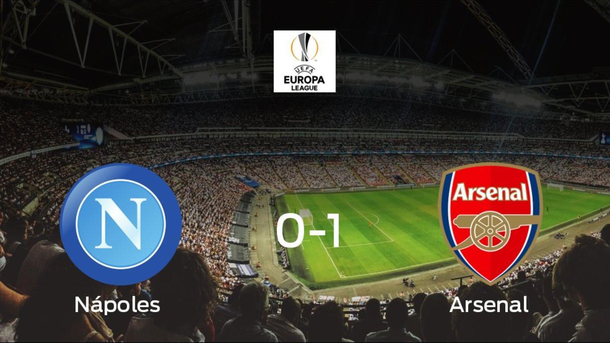 El Arsenal elimina al Nápoles en los cuartos de final tras ganar 0-1