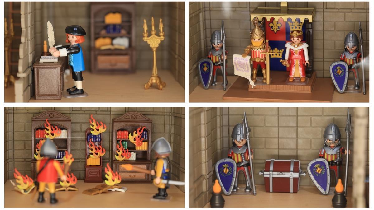 Vídeo: Exposición de Playmobil sobre la historia del Arxiu de Vila-real