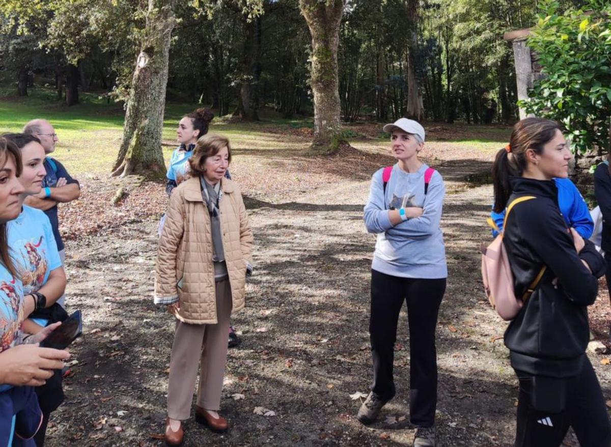 Visita al Pazo de sestelo.  
 |  X. P.