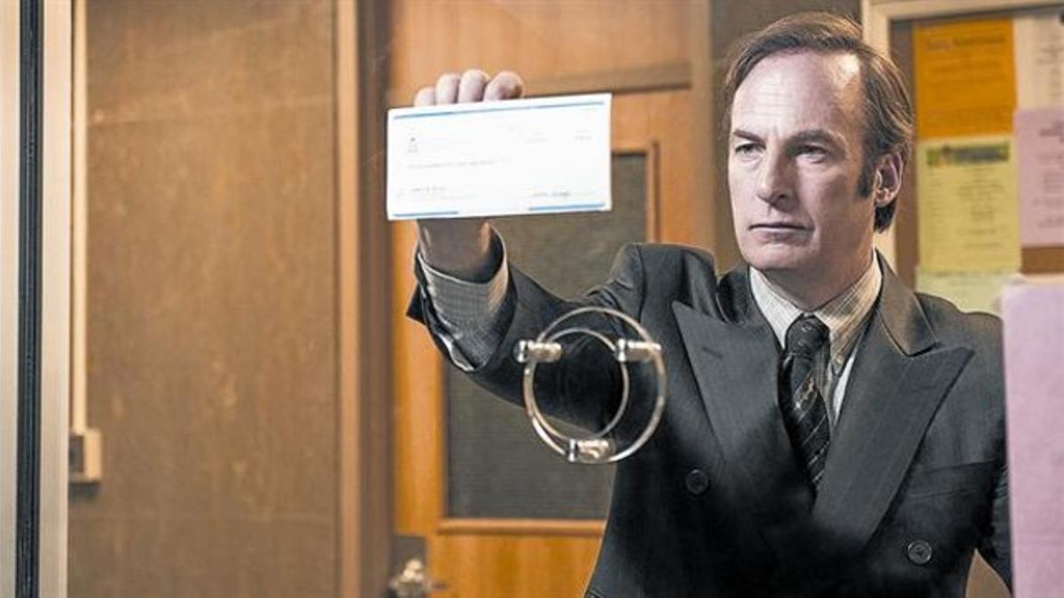 'BETTER CALL SAUL' (MOVISTAR SERIES). Bob Odenkirk, en el papel de Jimmy McGill.