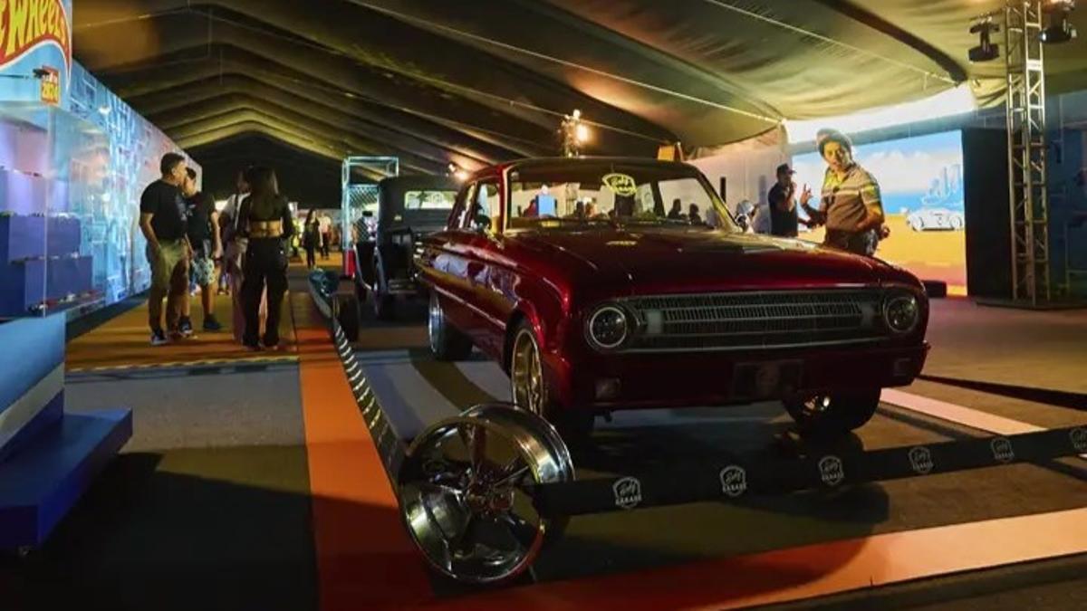 'Hot wheels' tamaño real.