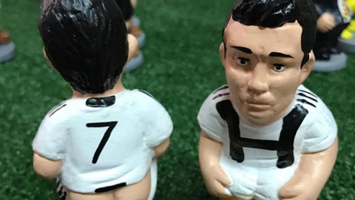 El 'caganer' de Cristiano Ronaldo