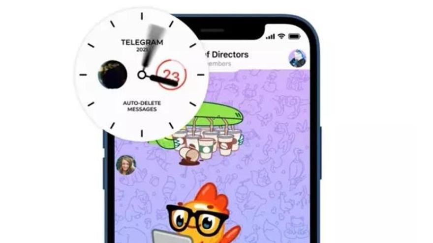 Telegram introduce la función para eliminar mensajes