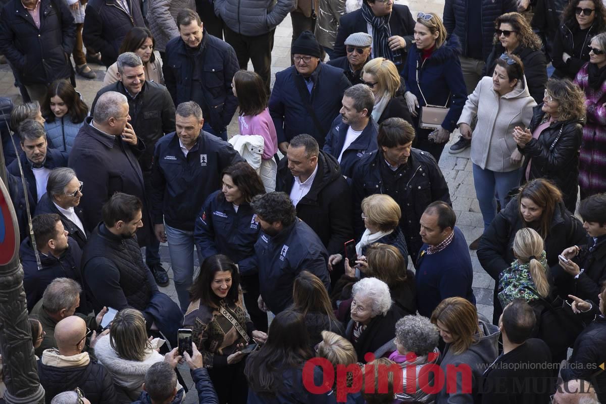 Así ha sido la visita de Isabel Díaz Ayuso a Caravaca de la Cruz
