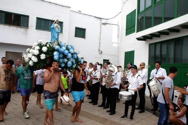 Procesión de las Fiestas de Famara 2016