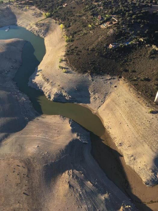 Sequía en Zamora: Embalse de Ricobayo