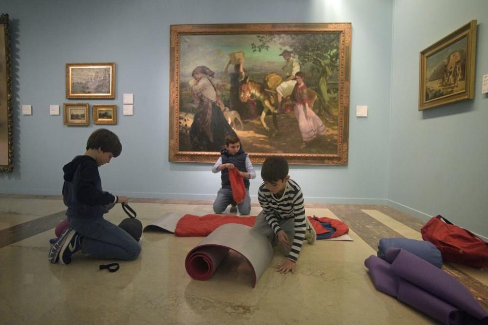 'Noche en los museos' con niños en el Mubam