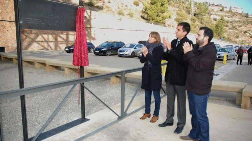 L&#039;any 2012 Cardona va batejar amb el nom d&#039;Emili Viader la plaça d&#039;entrada a la mina Nieves