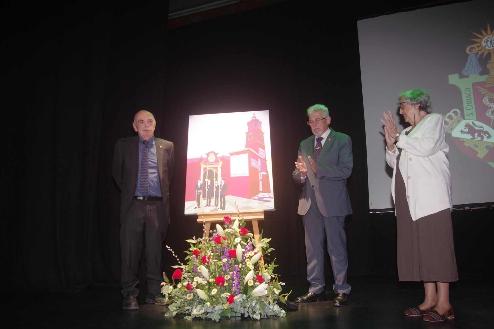 Presentación del cartel de la salida procesional de los Patronos Ciriaco y Paula 2025