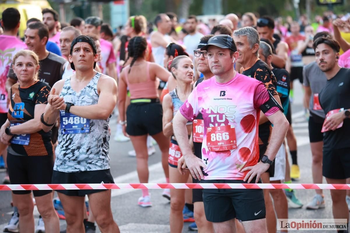 Las mejores imágenes de la carrera nocturna de Murcia
