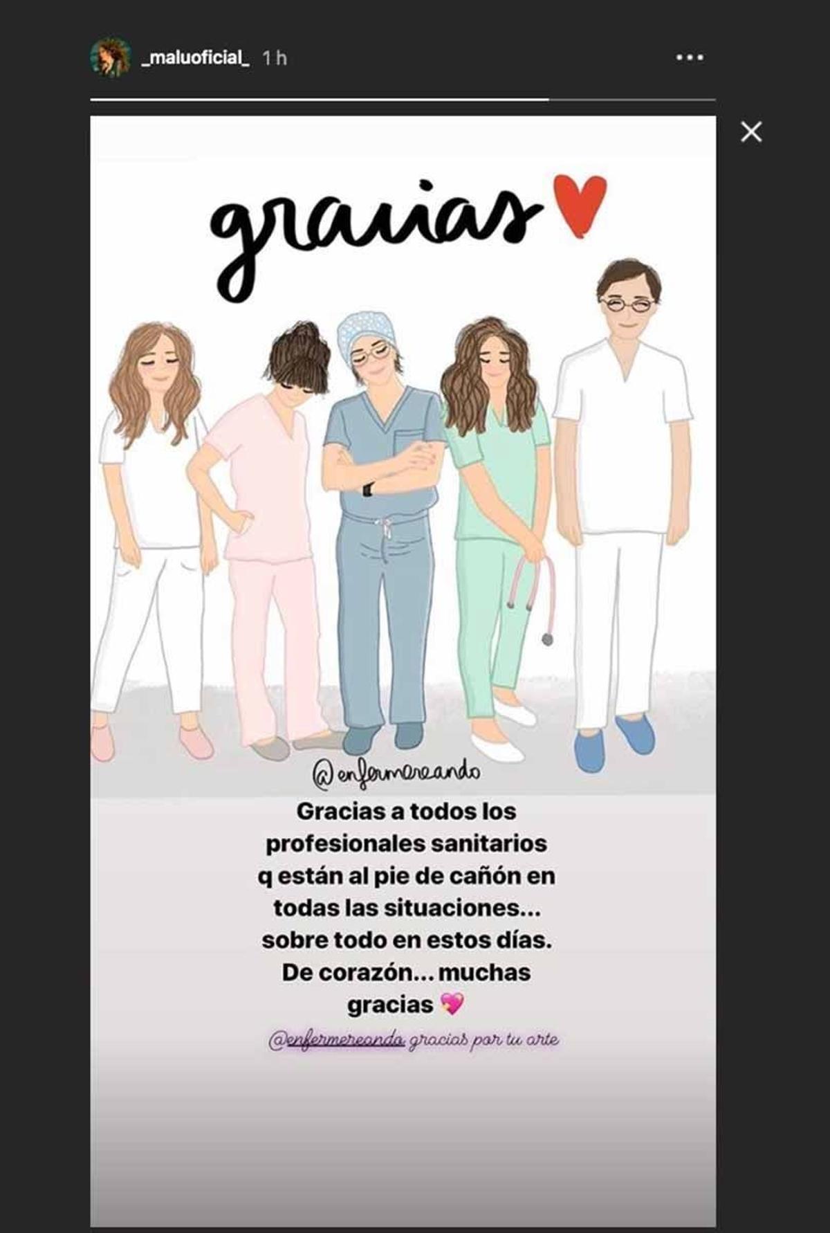 Malú se vuelca con el Coronavirus y los médicos