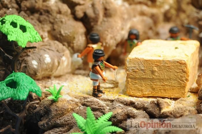 Las Claras de Murcia acoge el Belén de Playmobil