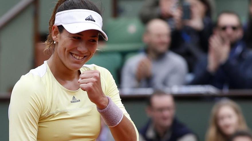 Muguruza repite cuartos de final por tercer año consecutivo en Roland Garros