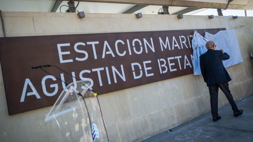 Acto de renombramiento del Edificio Puerto-Ciudad de Santa Cruz como Estación Marítima Agustín de Betancourt