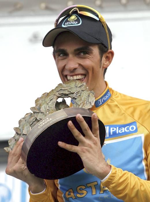 La trayectoria de Alberto Contador