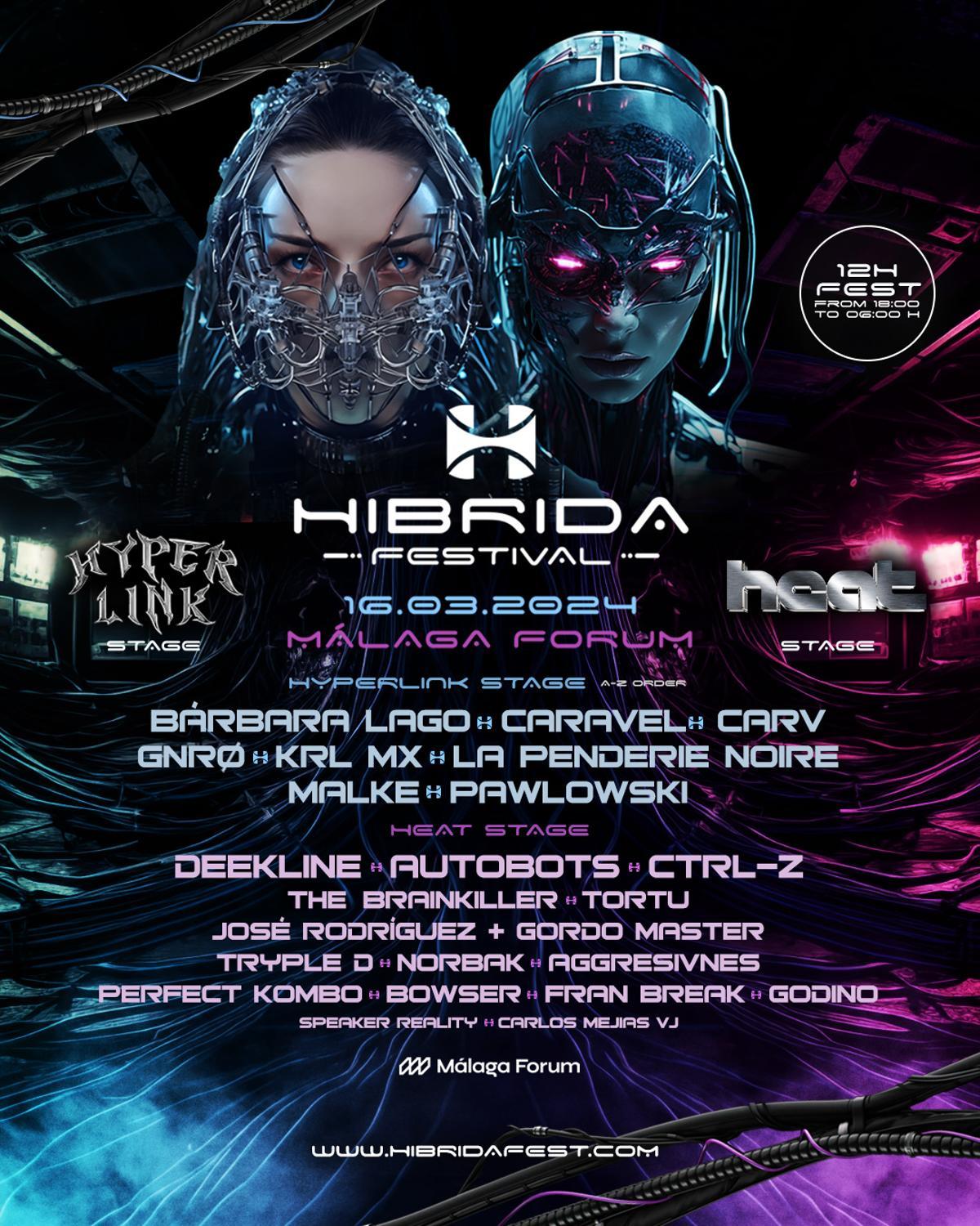 Cartel del Híbrida Festival