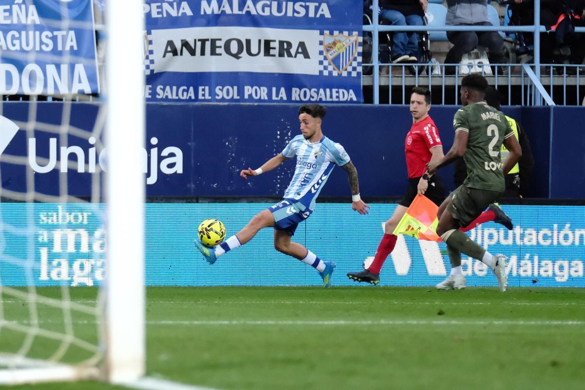 Málaga CF - CD Leganés, en imágenes