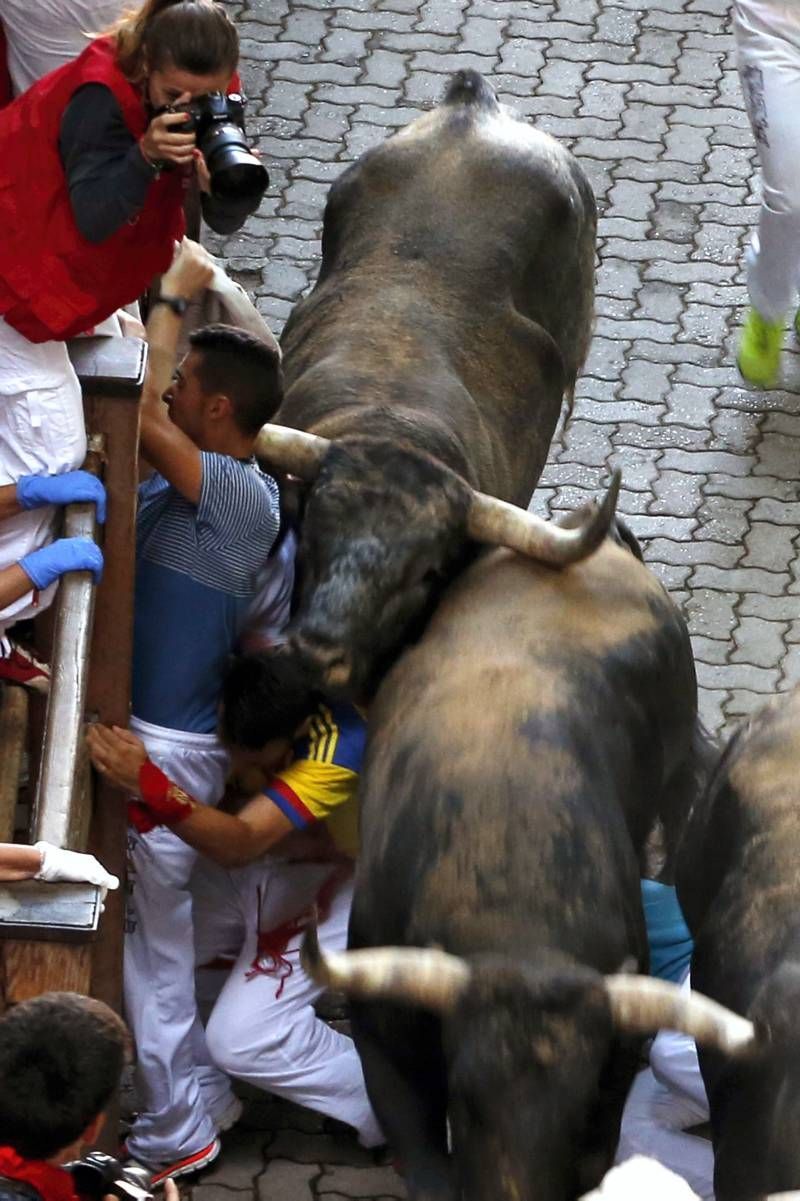 Último encierro de las Fiestas de San Fermín 2015