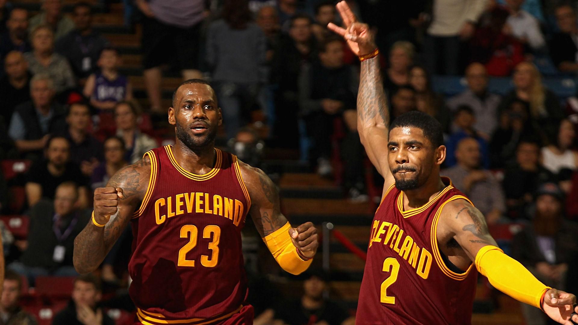 LeBron e Irving, juntos en Cleveland