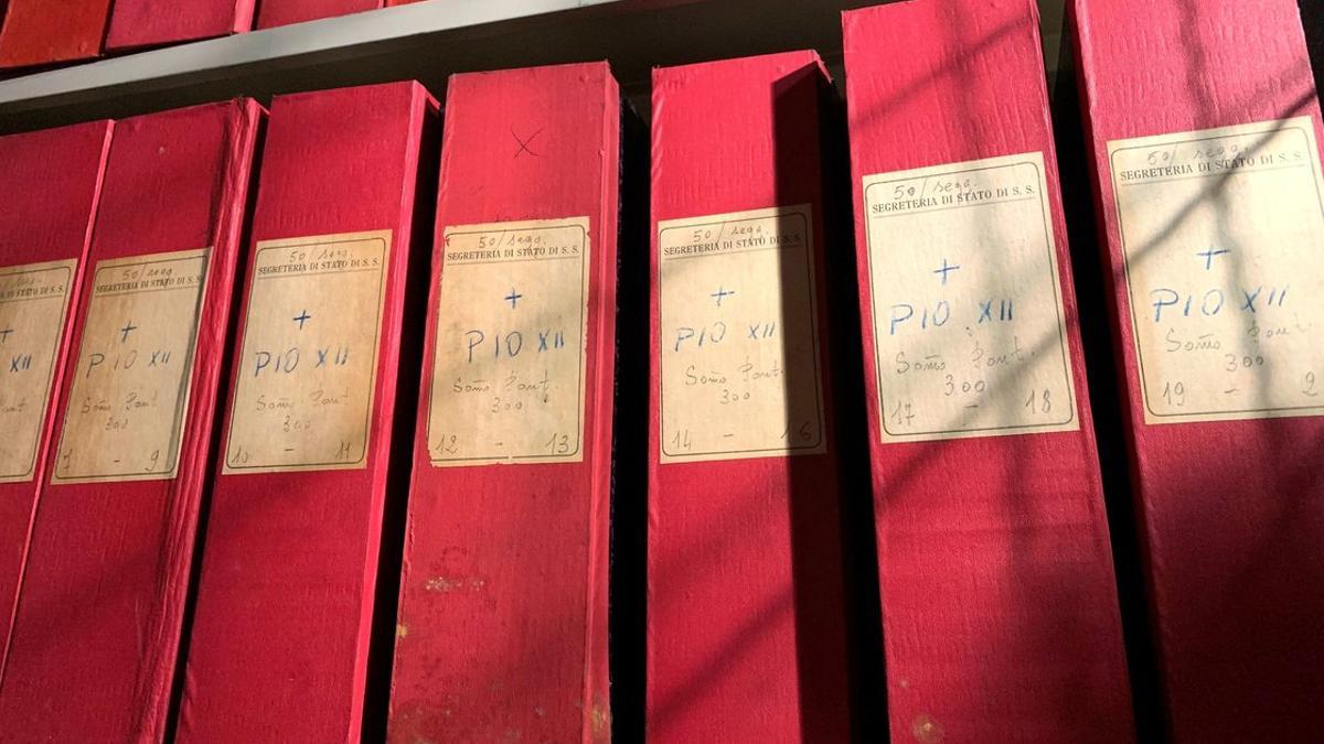 Algunos de los documentos del Archivo Apostólico sobre el papado de Pío XII hechos públicos