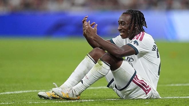 Diomande se libera con su primera asistencia en el Real Madrid