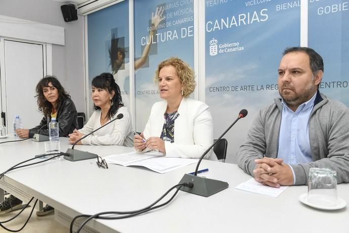 25-04-19 GENTE Y CULTURA. SALA DE EXPOSICIONES LA REGENTA. LAS PALMAS DE GRAN CANARIA. ExposiciÓn '¿Oriente es Oriente?'. PresentaciÓn de la exposiciÓn 'Oriente es Oriente', proyecto comisariado por Gopi Sadarangani con obras de 17 artistas. Fotos: Juan Castro.  | 25/04/2019 | Fotógrafo: Juan Carlos Castro