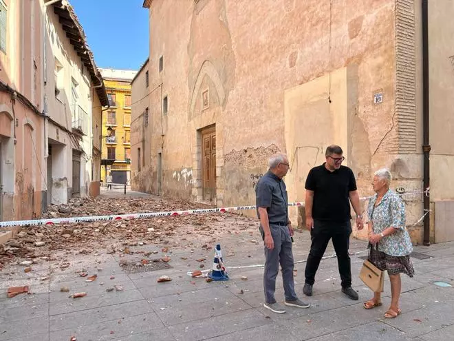 El derrumbe en Santa Catalina de Alzira reaviva la exigencia de reparar las patologías del templo gótico