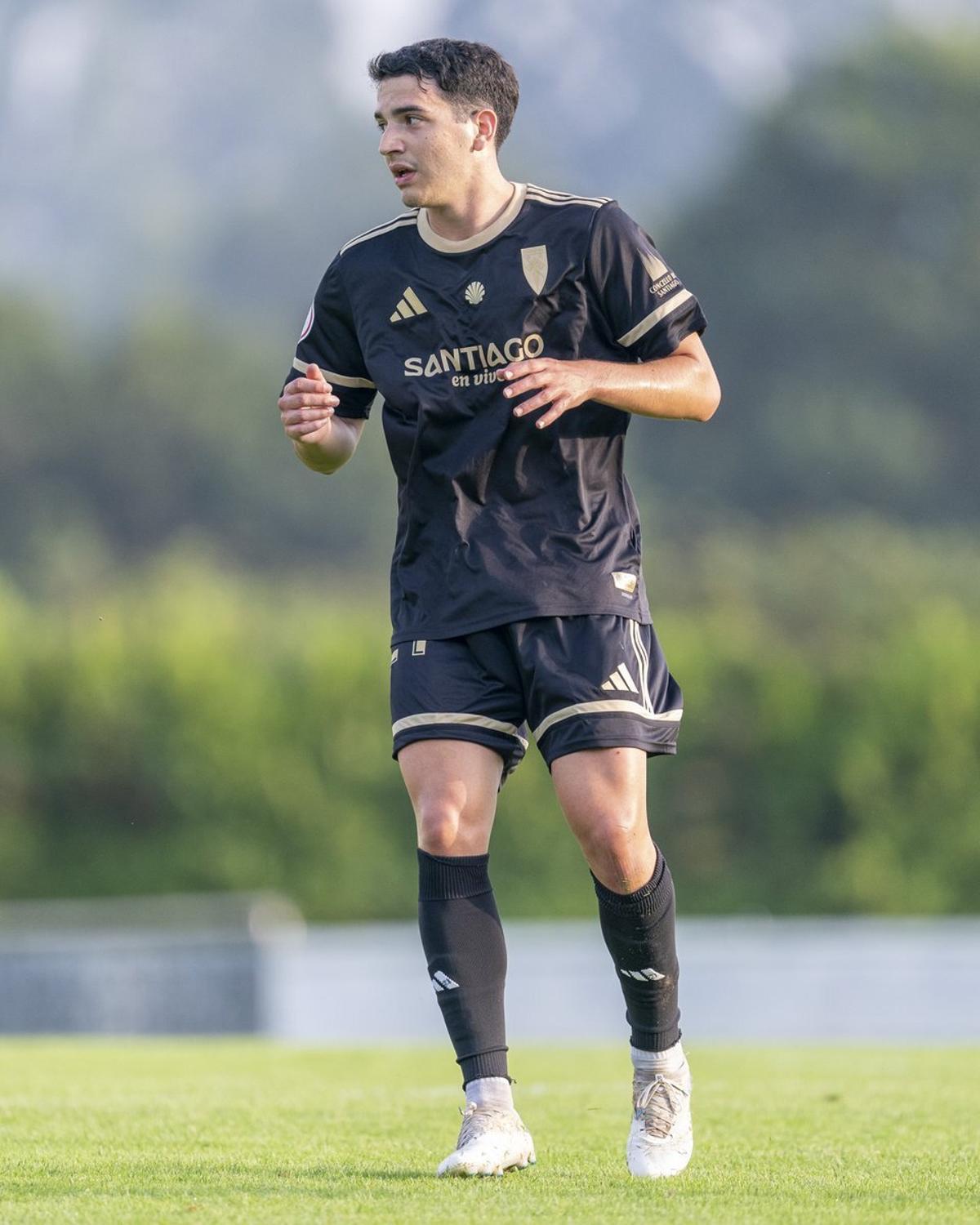 Trasi, en su etapa en la SD Compostela.