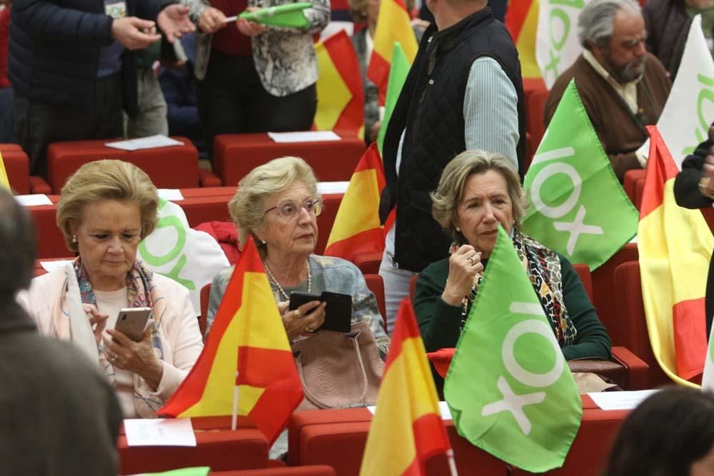 Mitin de Abascal en Córdoba