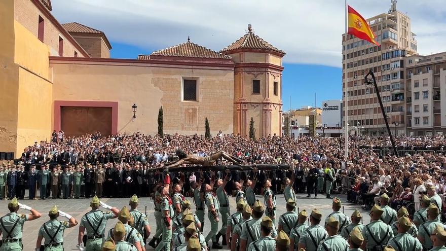 El traslado del Cristo de la Buena Muerte I Jueves Santo de la Semana Santa de Málaga de 2026