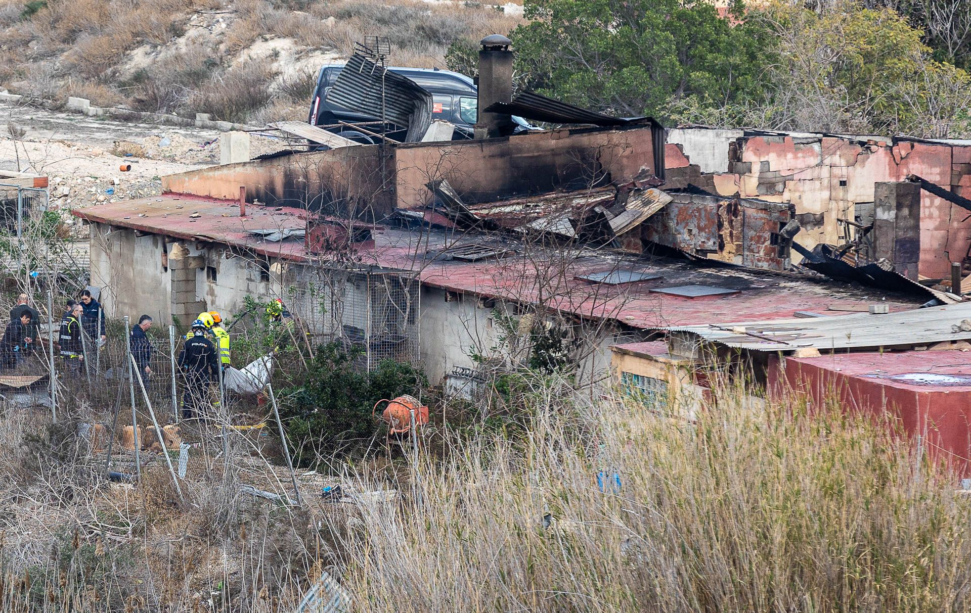 Grave explosión en la pirotecnia Hermanos Sirvent en Fontcalent, Alicante