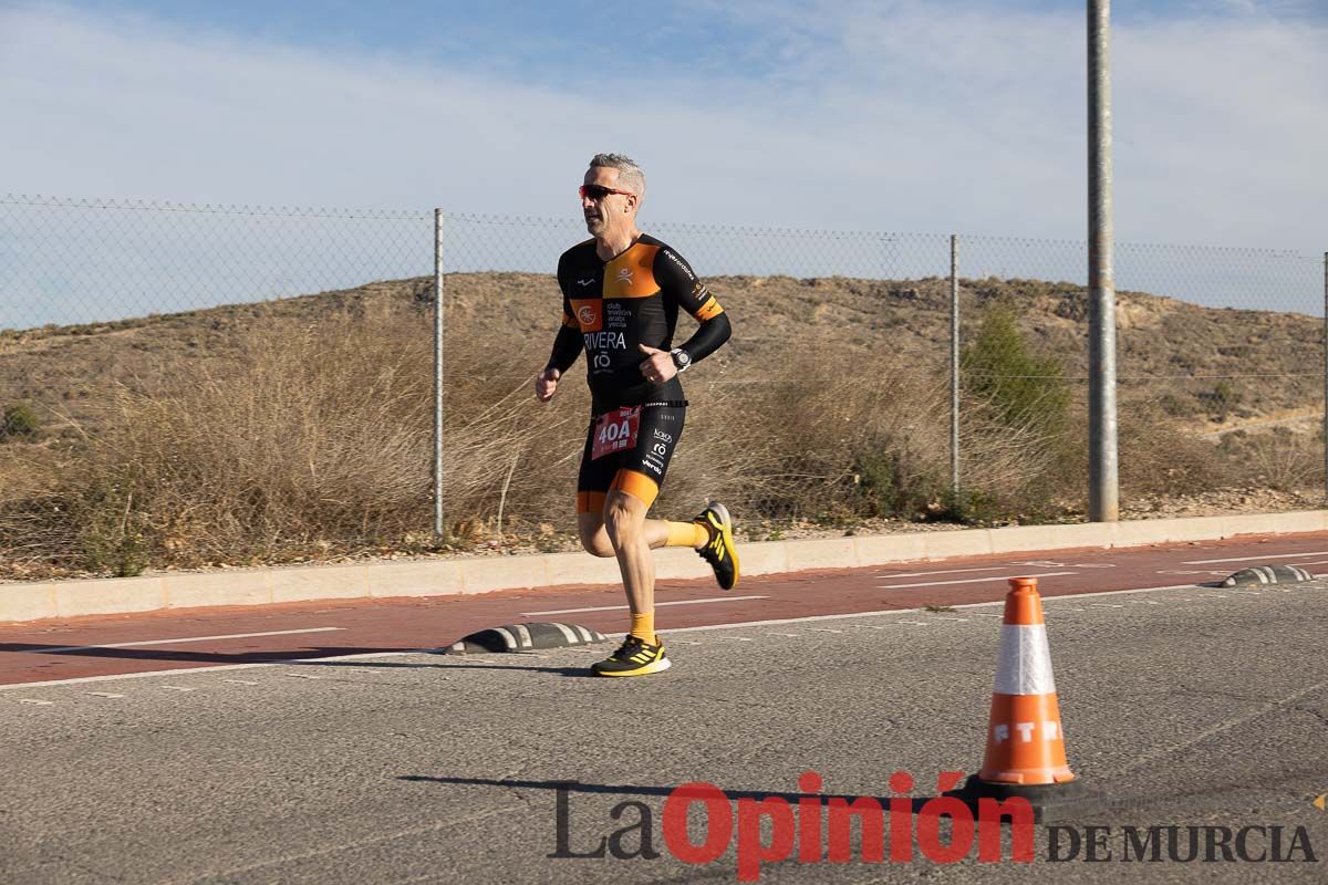 Campeonato Regional de Duatlón por relevos Súper Sprint en Calasparra (carrera a pie)