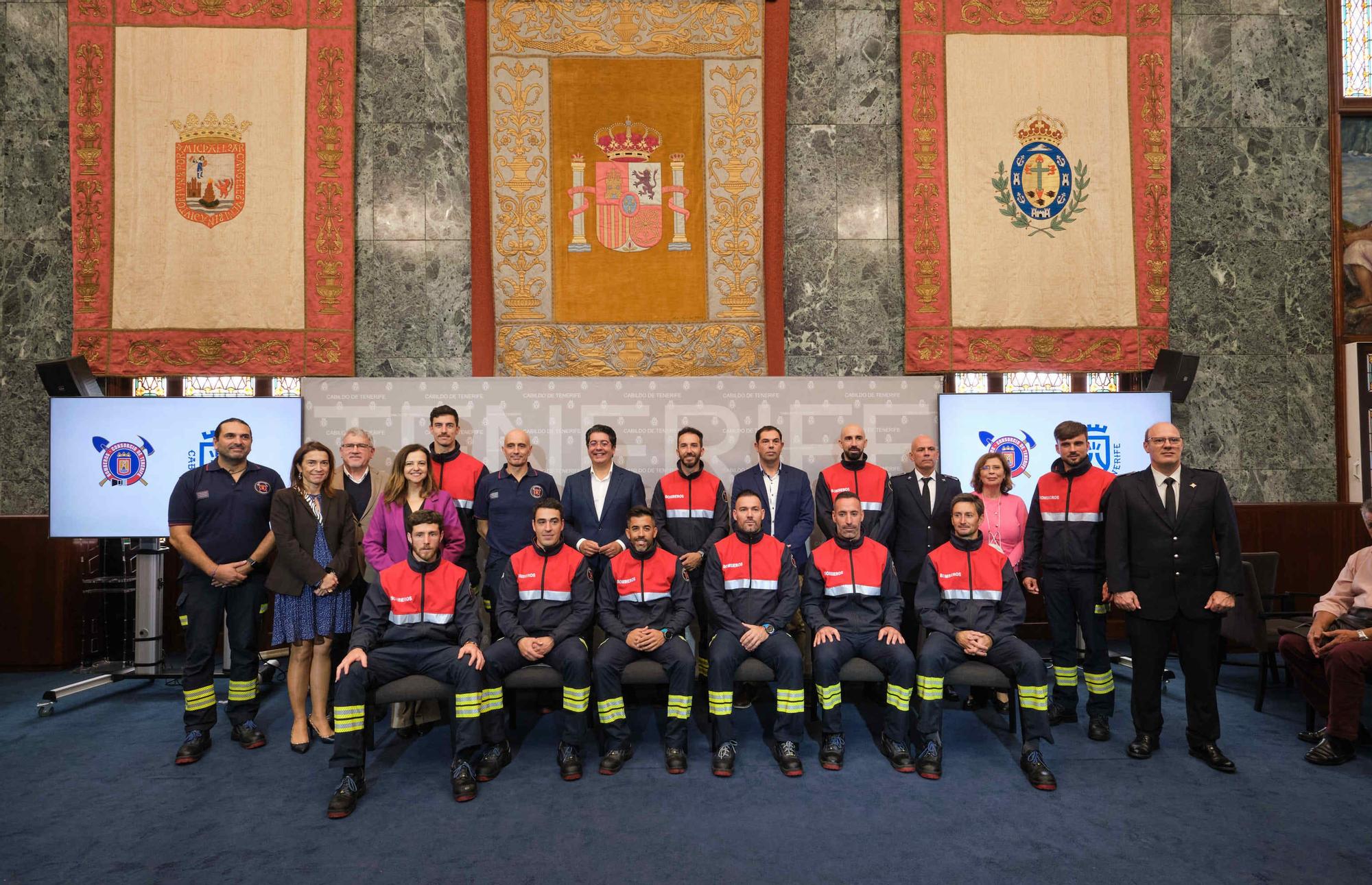 Incorporación de 10 nuevos bomberos y jefes de zona del Consorcio de Bomberos de Tenerife