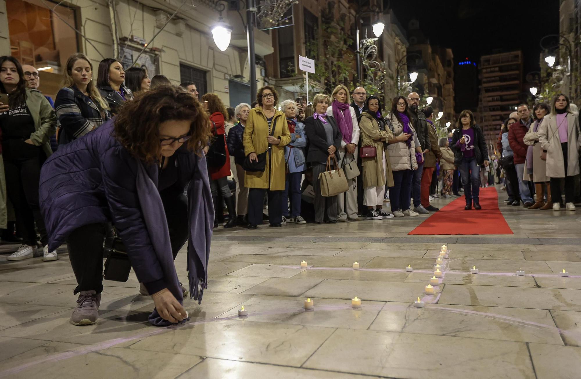 Concentración y manifestación contra la violencia machista 25N