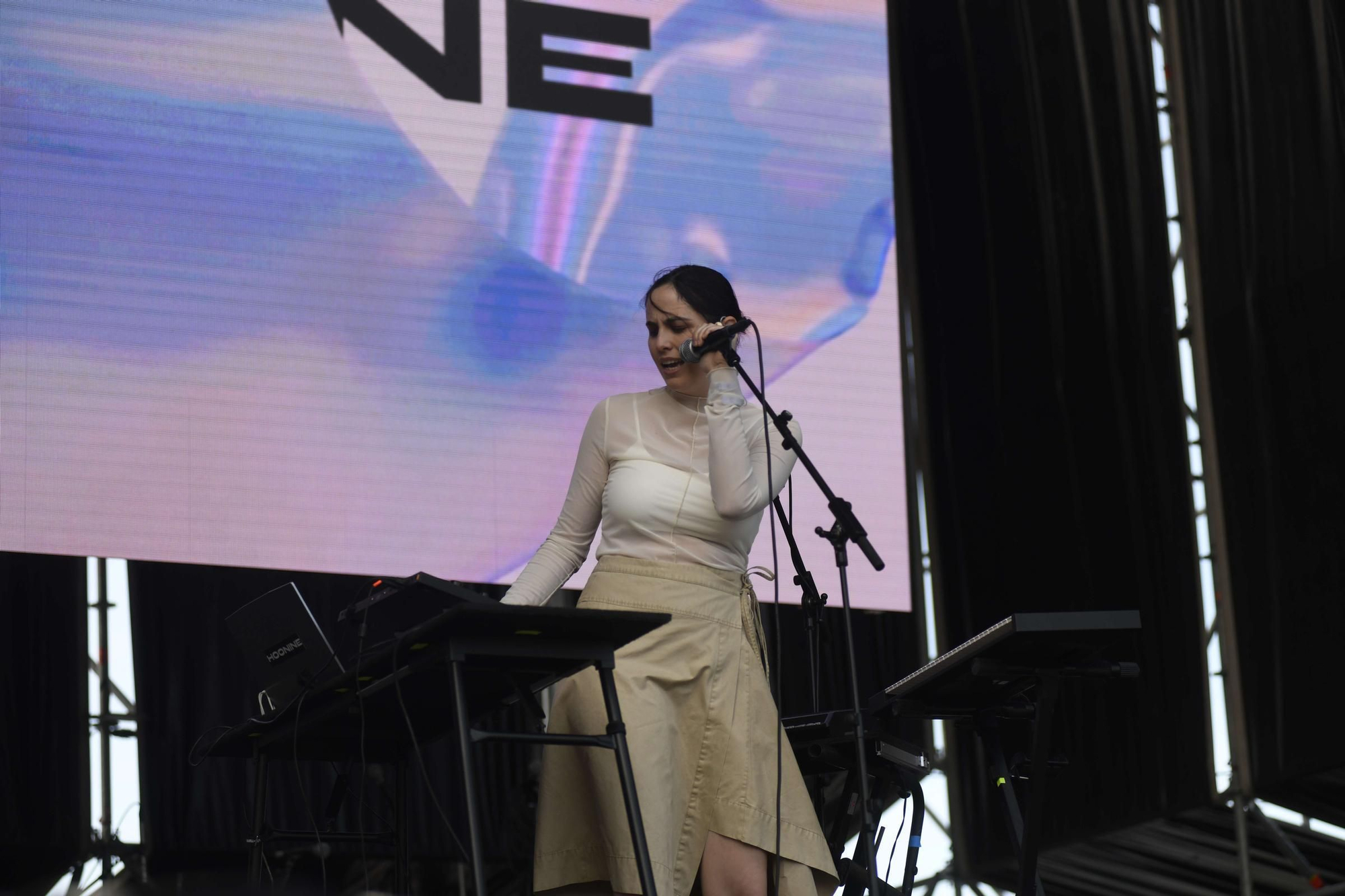 Concierto de Hoonine en el Warm Up 2024
