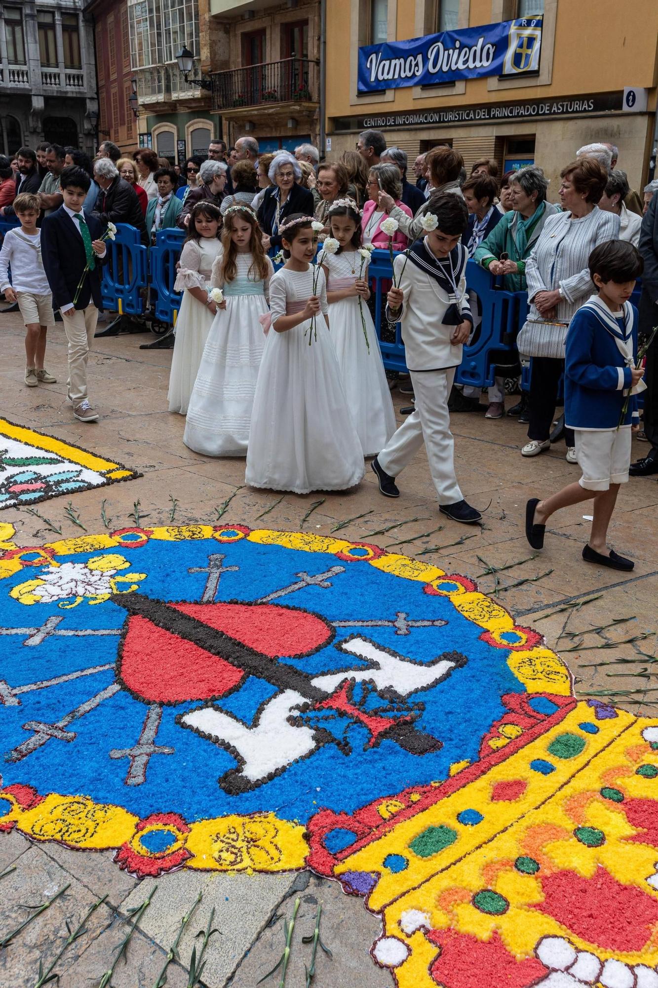 Celebración del Corpus en la Catedral de Oviedo