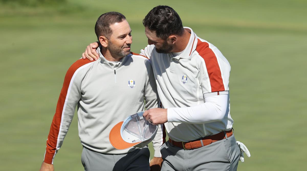 Jon y Sergio siguen disfrutando de su juego en pareja pero el resto no les siguen