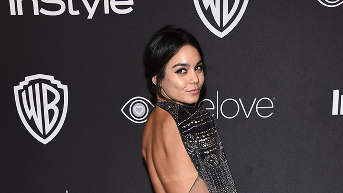 Vanessa Hudgens en la fiesta de Warner Bross