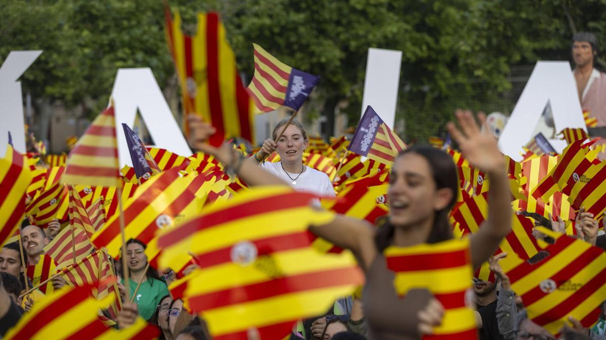 FOTOS | Multitudinaria Diada per la Llengua de Mallorca
