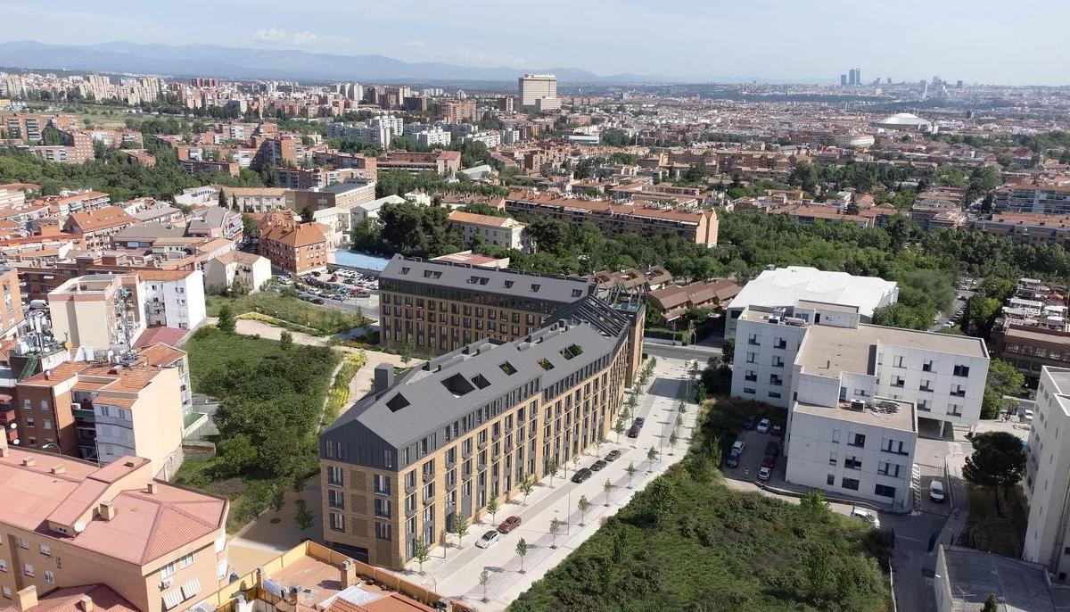 Vista a futuro de parte del proyecto 'nuevo Carabanchel'