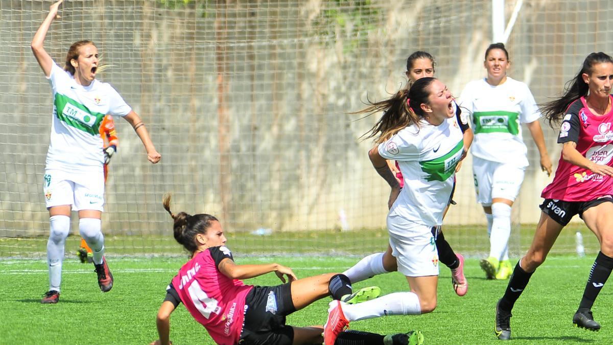 Primer partido del Elche CF Femenino en la Liga Reto Iberdrola ante el Alhama