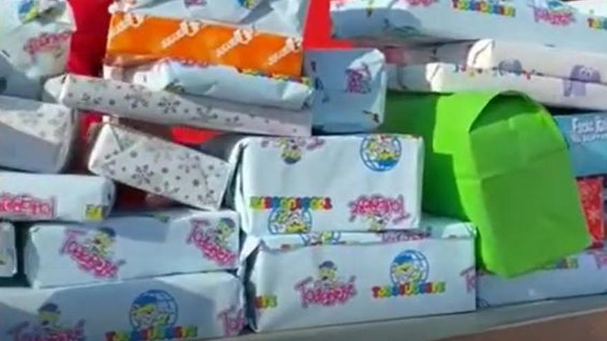 Más de 500 juguetes para los hospitales de Castellón recogidos en Chencho