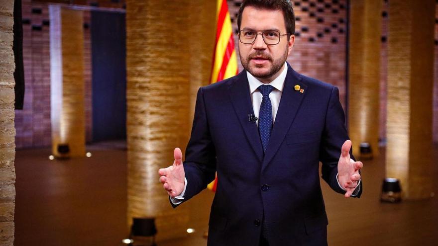 Aragonès exige a Sánchez pactar este 2024 una &quot;financiación singular&quot; para Cataluña