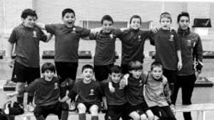 Los benjamines quedan campeones